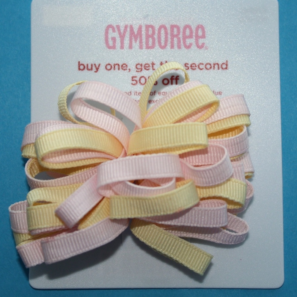 Garden Bloom Curly Loop Bows Gymboree NWT